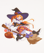 Haru Broom Sticker