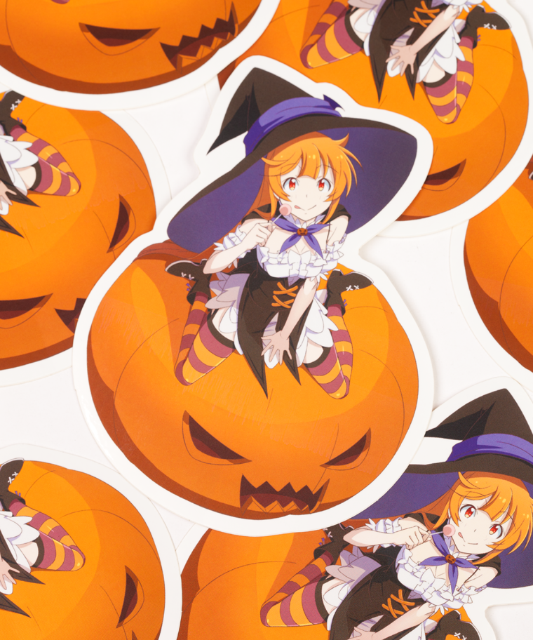 Haru Jack o' Lantern Sticker